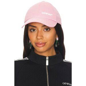 OFF-WHITE 3D Logo Baseball Cap in Sea Pink Medium New Unisex Womens Mens Hat